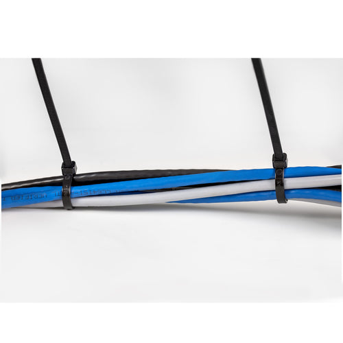 StarTech.com CBMZT8B - 20cm Cable Zip Ties UL Listed 100 Pack