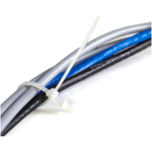 StarTech.com CBMZTS10N6 - 15cm Cable Ties w/ Mounting Hole 100 Pk