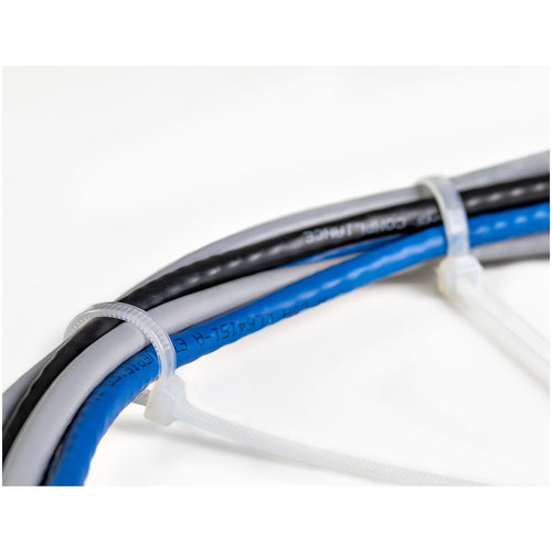 StarTech.com CBMZT8N - 20cm Cable Zip Ties UL Listed 100 Pack