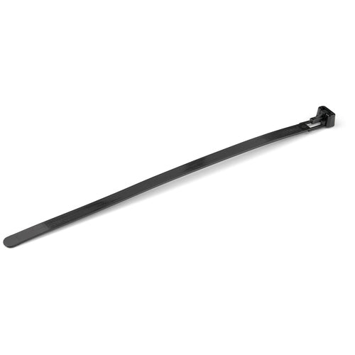 StarTech.com CBMZTRB8BK - 20cm Reusable Cable Ties Nylon 100 Pack