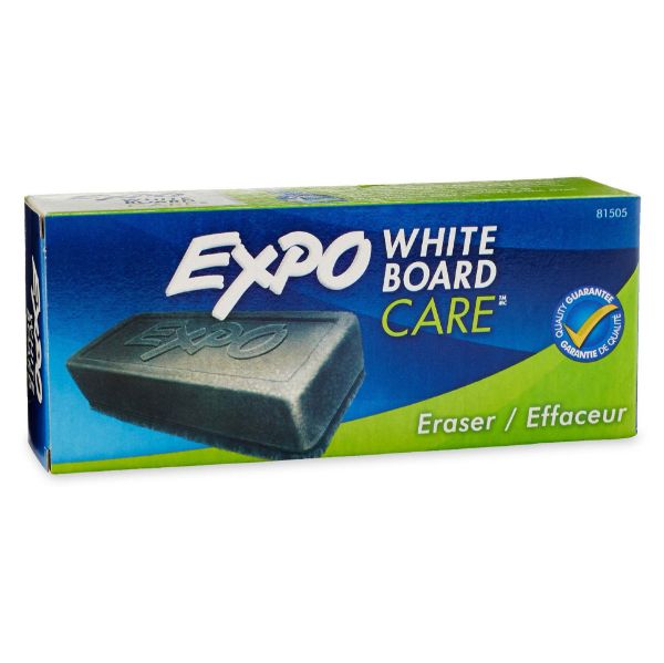 EXPO 81505 - Block Whiteboard Eraser. Removes Markings Quickly Clean & Refresh Whiteboard