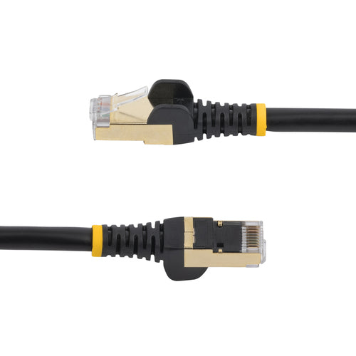 STARTECH.COM 7M CAT6A ETHERNET CABLE - BLACK - SNAGLESS RJ45 CONNECTORS, LTW