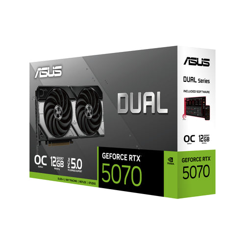 90YV0M17-M0NA00 - ASUS DUAL-RTX5070-O12G GRAPHICS CARD