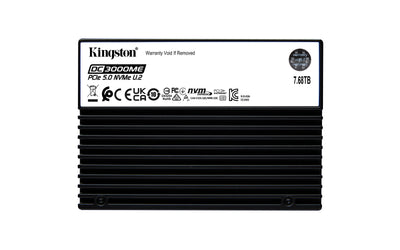 KINGSTON SEDC3000ME/7T6 7.68TB DC3000ME U.2 PCIe 5.0 NVMe TCG Op