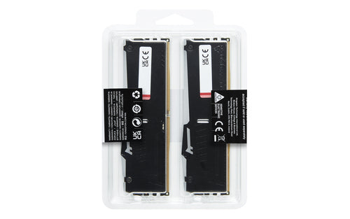 KF560C36BBE2AK2-32 - KINGSTON 32GB 6000MT/s DDR5 CL36 DIMM (Kit of 2) FURY Beast RGB Black EXPO
