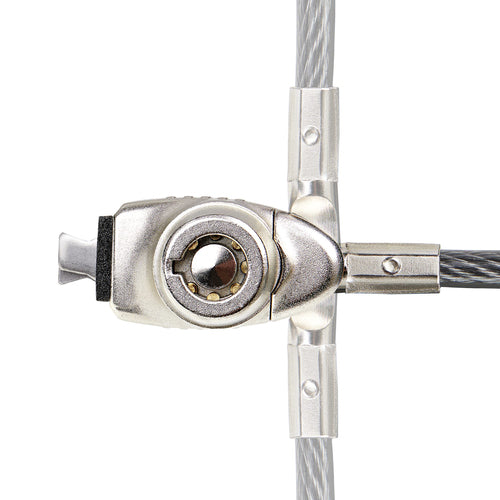 SNBLK-LAPTOP-LOCK - STARTECH.COM SLIM LOCK NOBLE WEDGE SLOT COMPATIBLE, 1.5M LOCKING CABLE, 2 YR