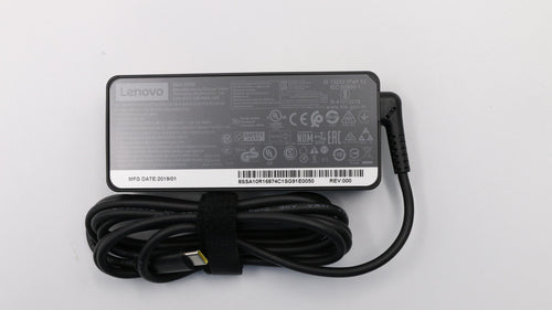Lenovo 02DL128 - IBM Power Adapter AC 65W 20VDC 3.25A USB Type-C Output - C6 3-Pin AC Input - FRU