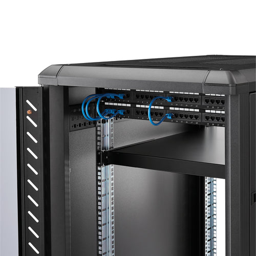 ADJSHELFHD - STARTECH.COM 1U 4-POST SERVER RACK SHELF - NETWORK CABINET SHELF LTW