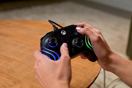 TBC-2002-05 - TURTLE BEACH AFTERGLOW WAVE WIRED CONTROLLER - BLACK XBX