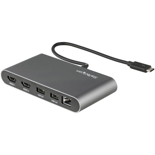 StarTech.com TB3DKM2HDL - MINI TB 3 WITH 30CM+ TETHER CABLE