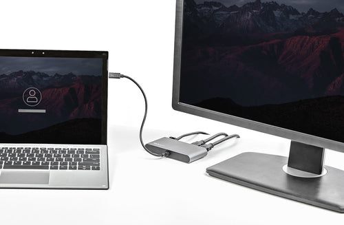 StarTech.com TB3DKM2HDL - MINI TB 3 WITH 30CM+ TETHER CABLE