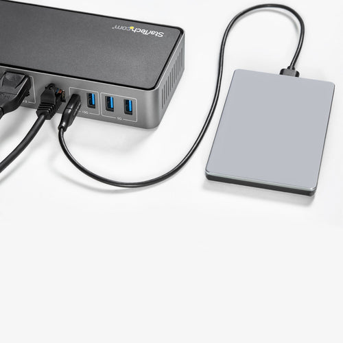 DK31C3HDPD - STARTECH.COM USB-A/USB-C HYBRID DOCK TRIPLE 4K 60HZ HDMI/DISPLAYPORT 85W PD 3 YR