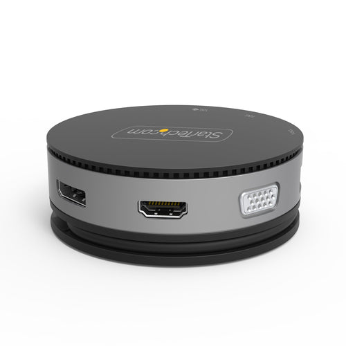 DKT31CHDVCM - STARTECH.COM USB C MULTIPORT ADAPTER - MINI DOCK HDMI/DP/VGA - PD/USB/GBE 3 YR