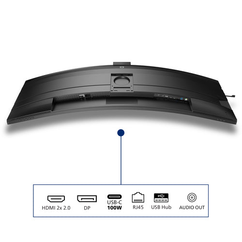 49B2U6903CH/75 - PHILIPS 49B2U6903CH/75 49" 32:9 CURVE DUAL QHD,HDMI,DP,TB4,RJ45,AI CAM,SPKR,4YR