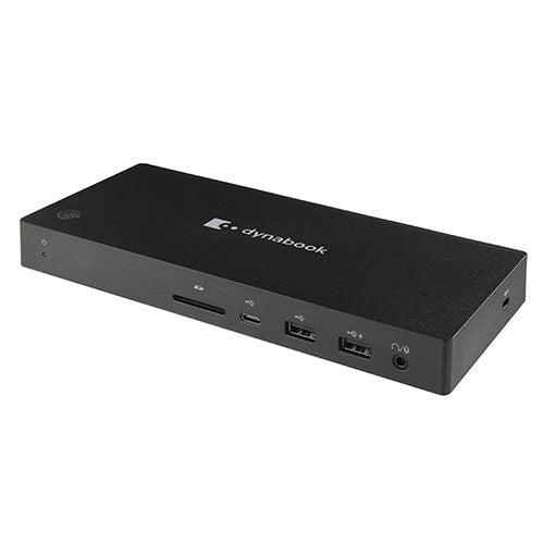PA5356A-1PRP - DYNABOOK USB-C DOCK, 65W CHARGE, HDMI, DP, VGA, USB3.1(4), 1GbE, SD CARD, 3YR WTY