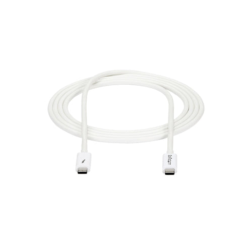 StarTech.com TBLT3MM2MW - 2m Thunderbolt 3 Cable 20Gbps - White