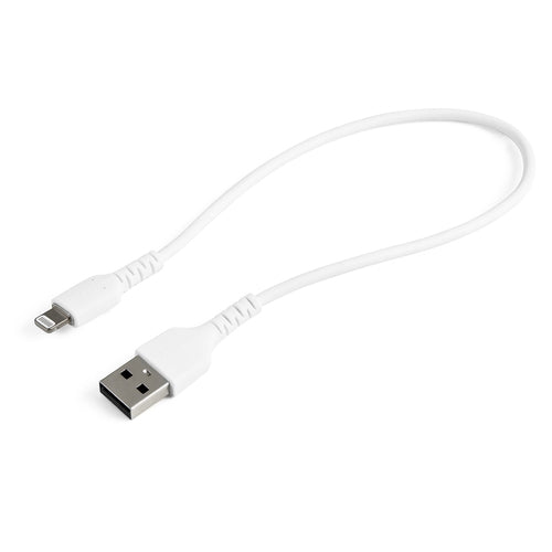 StarTech.com RUSBLTMM30CMW - 12inch Durable USB-A to Lightning Cable