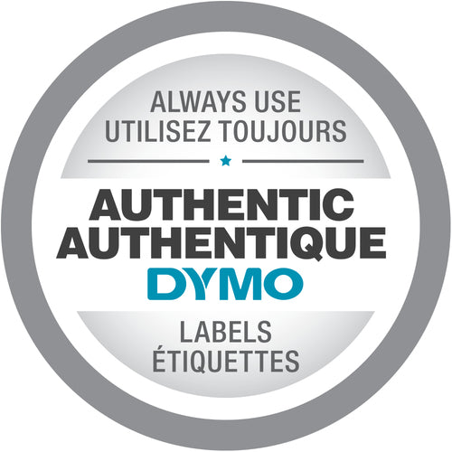 DYMO 18051 - Genuine Rhino Industrial Labels- Heat Shrink 6mm Black on White. industrial grade
