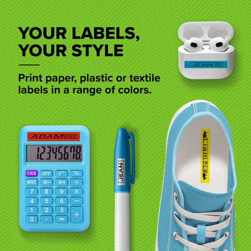 10697 - Dymo LT Paper 12mm x 4m Wh 2pk