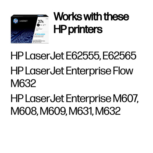 HP CF237A - 37A BLACK LASERJET TONER CARTRIDGE