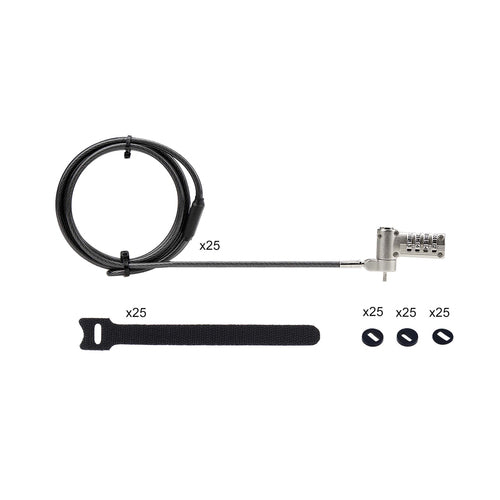 StarTech.com UNIVCS-LAPTOP-LOCK - Serialized Laptop Cable Lock 6.6ft (2m)