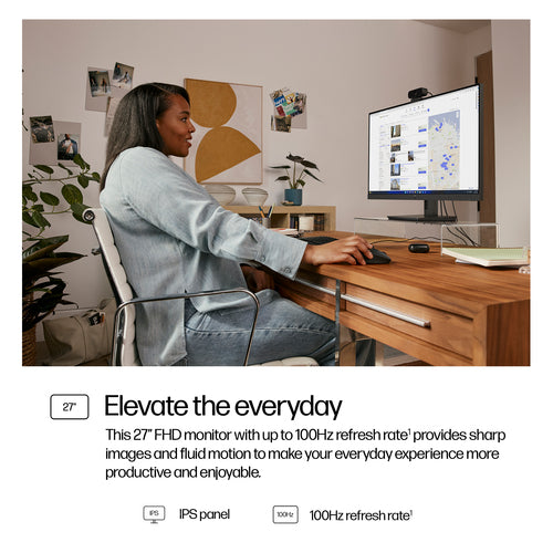 HP Series 3 Pro 327pf 27 inch FHD Monitor