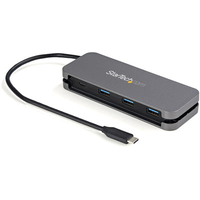 StarTech.com HB30CM3A1CB - 4 Port USB C Hub 5Gbps 3A/1C- 11in Cable