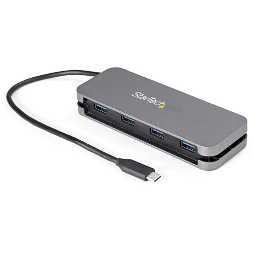StarTech.com HB30CM4AB - 4 Port USB C Hub 5Gbps - 4A - 11in Cable