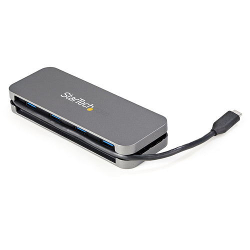 StarTech.com HB30CM4AB - 4 Port USB C Hub 5Gbps - 4A - 11in Cable
