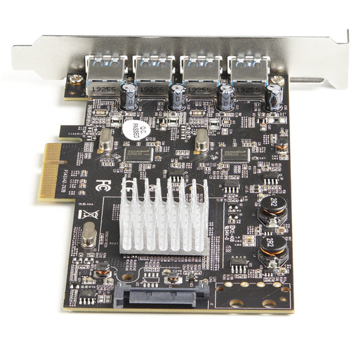 StarTech.com PEXUSB314A2V2 - 4-Port USB PCIe Card 3.1 Gen 2 - 2 Chips