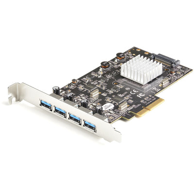 StarTech.com PEXUSB314A2V2 - 4-Port USB PCIe Card 3.1 Gen 2 - 2 Chips