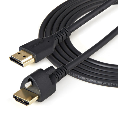 StarTech.com HDMM2MLS - 2m6ft HDMI Cable with Locking Screw 4K