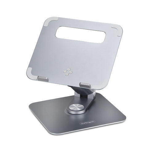 STARTECH.COM TELESCOPIC LAPTOP STAND, 360 SWIVEL BASE, RISER FOR DESK, 5 YR
