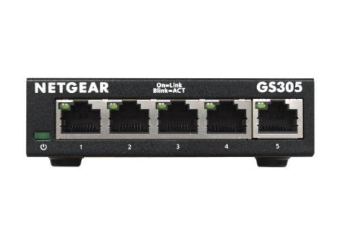 Netgear GS305-300AUS - SOHO 5 PORT GB UNMGD SWTCH