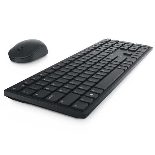 DELL PRO WIRELESS KEYBOARD AND MOUSE US ENGLISH - KM5221W OEM BLACK, BROWN BOX