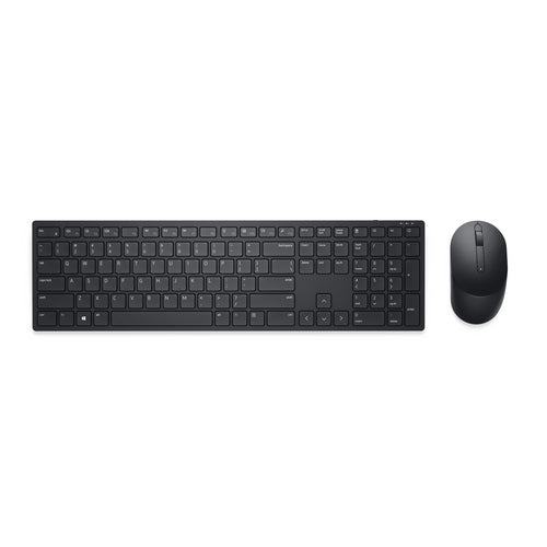 DELL PRO WIRELESS KEYBOARD AND MOUSE US ENGLISH - KM5221W OEM BLACK, BROWN BOX