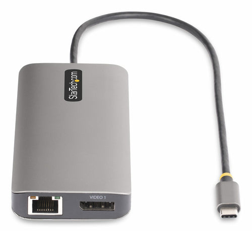 STARTECH.COM USB-C TRIPLE-MONITOR MULTIPORT ADAPTER, HDMI/DP/CARD READER, 3 YR
