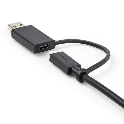 StarTech.com USBCCADP - 1m Hybrid USB-C Cable w/ USB-A Adapter