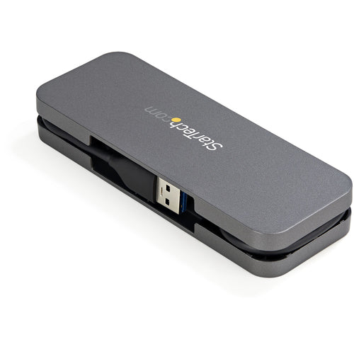 StarTech.com HB30AM4AB - 4 Port USB 3.0 Hub 5Gbps 4A - 28cm Cable