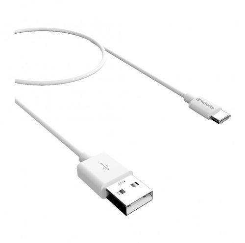 66584 - Verbatim Charge & Sync USB-C Cable 1m - White