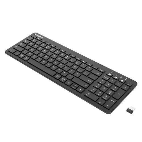 TARGUS MIDSIZE MULTI-DEVICE BLUETOOTH ANTIMICROBIAL KEYBOARD