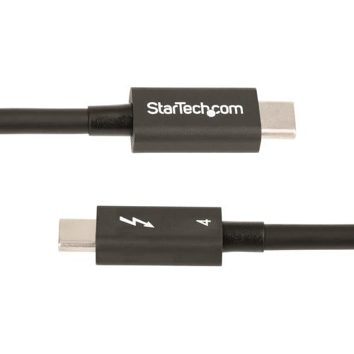 StarTech.com TBLT4MM1M - 3ft Thunderbolt 4 Cable 40Gbps 100W