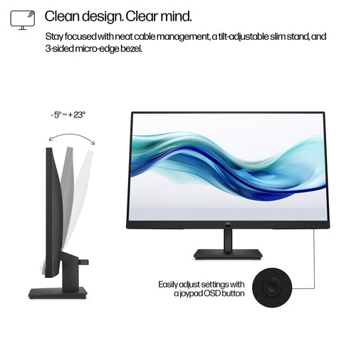 HP Series 3 Pro 324pf 23.8 inch FHD Monitor -  WHILE STOCK LASTS