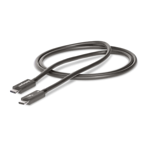 StarTech.com TBLT4MM1M - 3ft Thunderbolt 4 Cable 40Gbps 100W