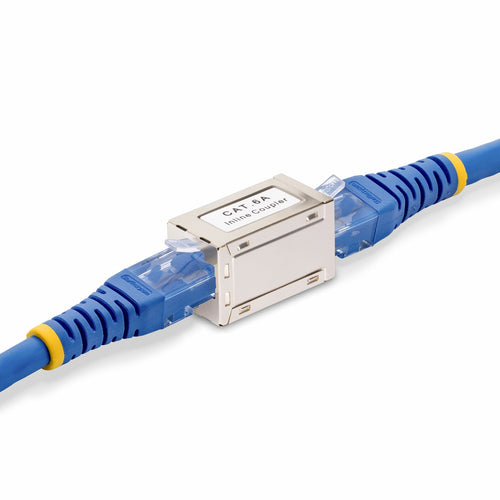StarTech.com IN-CAT6A-COUPLER-S1 - Shielded RJ45 Coupler Cat6a Coupler F/F