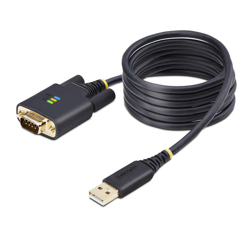 STARTECH.COM 2M USB TO SERIAL ADAPTER CABLE, COM RETENTION, RS232, 2 YR