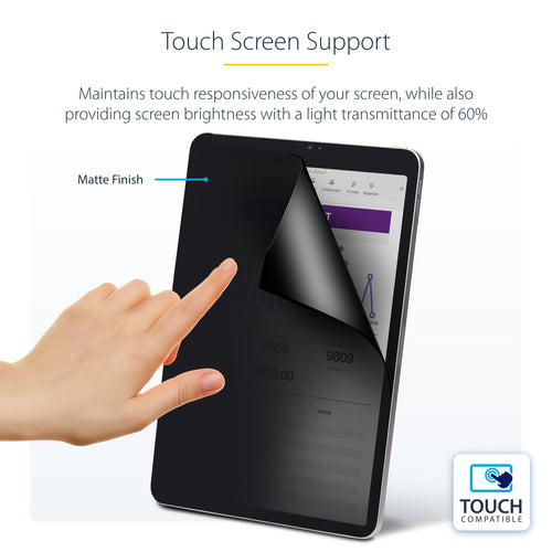 STARTECH.COM 4-WAY PRIVACY SCREEN FOR 12.9-INCH IPAD PRO, PORTRAIT/LANDSCAPE, 2 YR