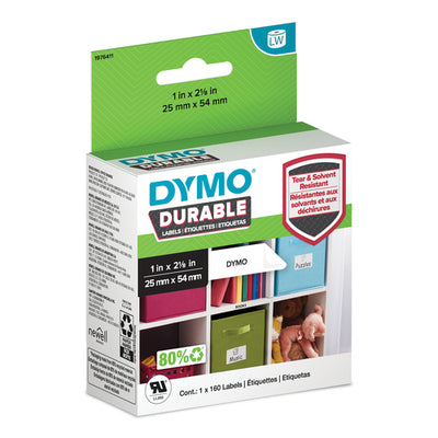 1976411 - Dymo LW 25mm x 54mm Wht Labels