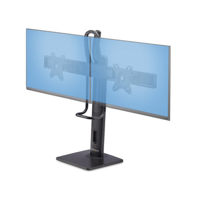 StarTech.com 2MC1S-MONITOR-STAND - Crossbar Dual Monitor Desk Stand 27in