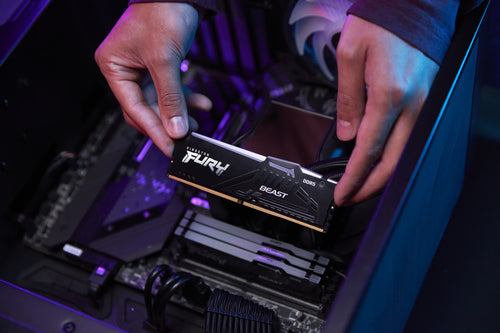 KF560C36BBE2AK2-32 - KINGSTON 32GB 6000MT/s DDR5 CL36 DIMM (Kit of 2) FURY Beast RGB Black EXPO
